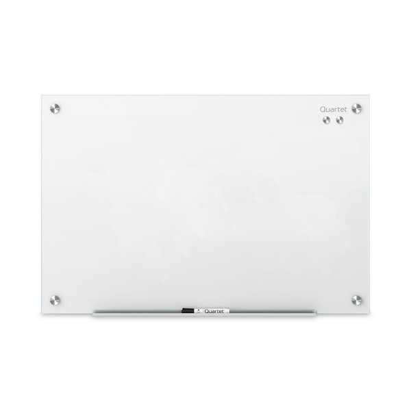 Quartet Infinity Magnetic Glass Marker Board, 24 x18, White G2418W